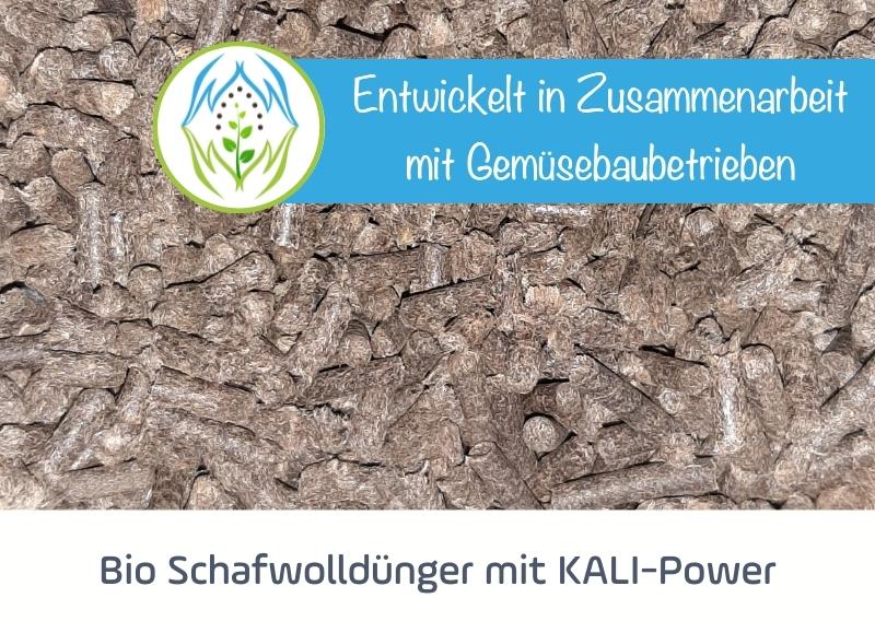 Bio Schafwolldünger mit KALI Power