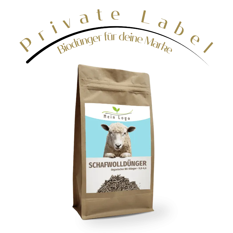 Private Label - mit Falter Naturdünger - Biodünger für deine Marke