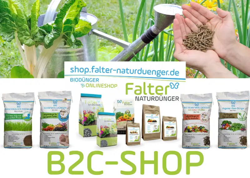 B2C-Shop Falter Naturdünger, Biodünger Onlineshop