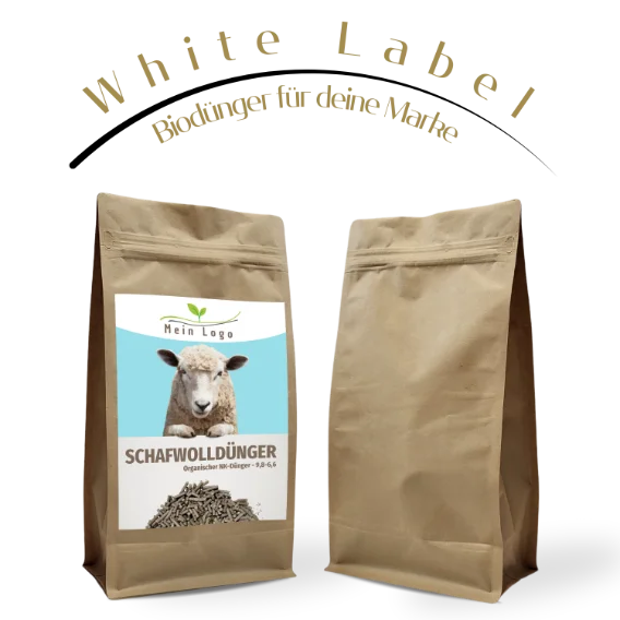White Label mit Falter Naturdünger - Biodünger für deine Marke